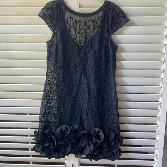 GUESS Flirty Little Black Dress Size M - Picture 5 of 5